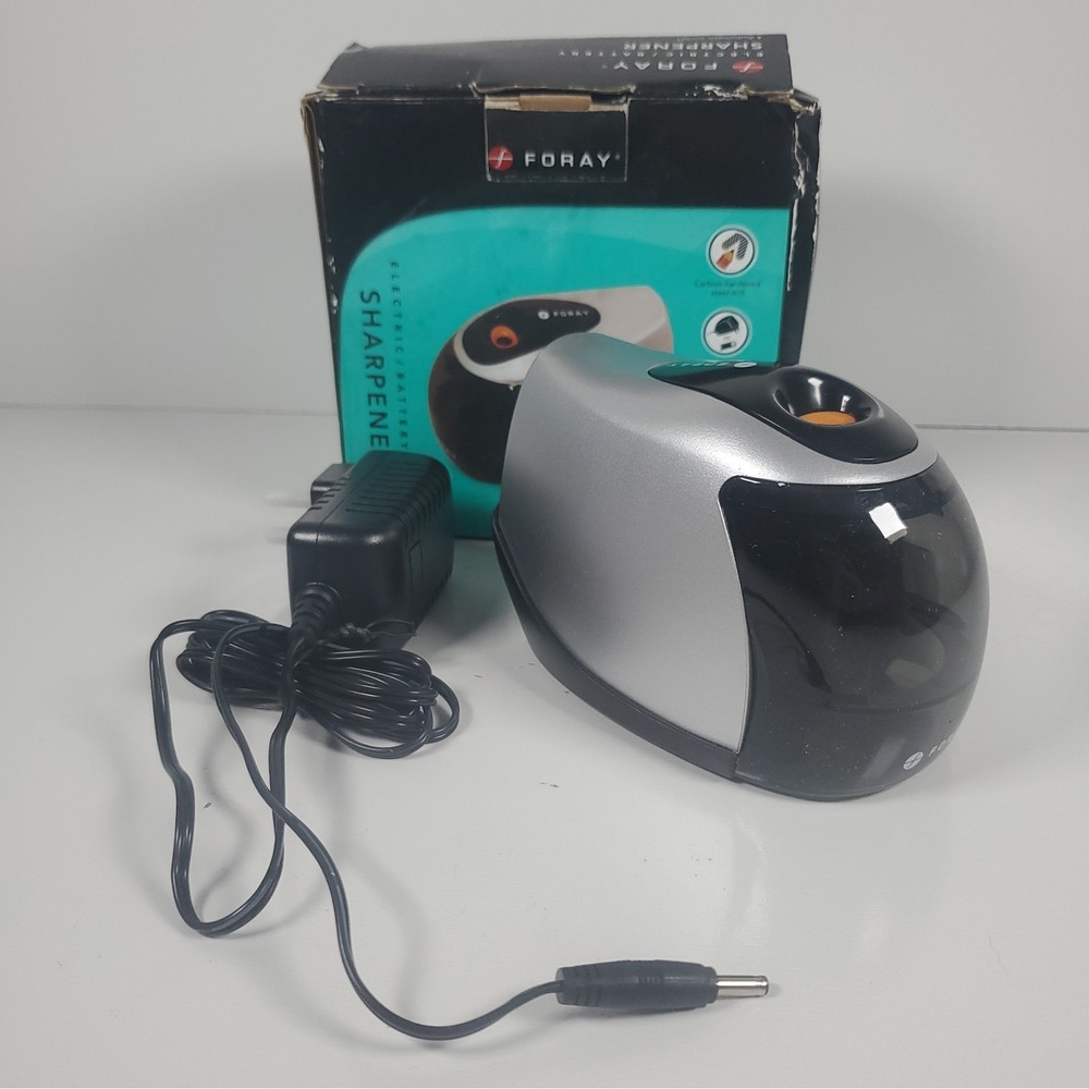 Foray 879-174 Battery-Operated Electric Automatic Pencil Sharpener